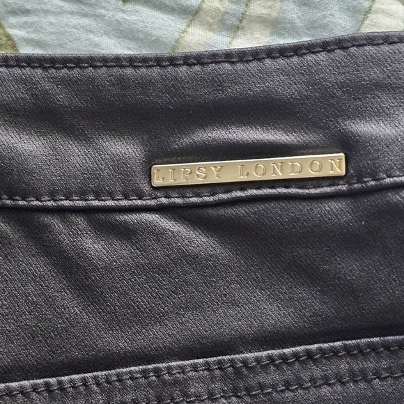 NWT - LIPSY LONDON COATED SELENA HIGH RISE JEANS - Picture 7 of 14